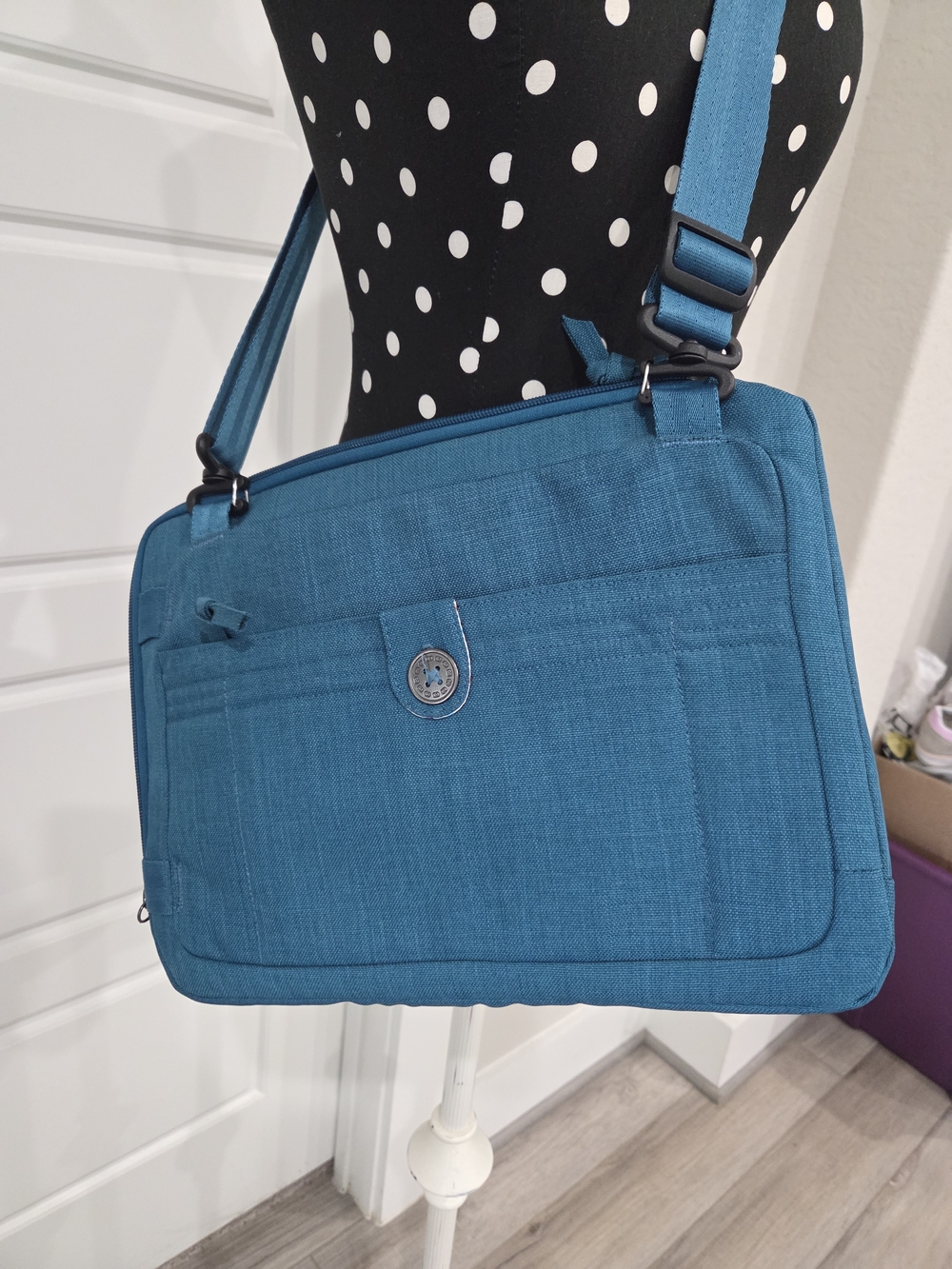 Ogio Tribeca Messenger Tote Tide Bag In Blue